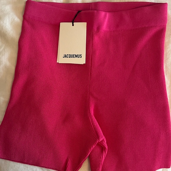 JACQUEMUS NWT pink shorts - Picture 4 of 5